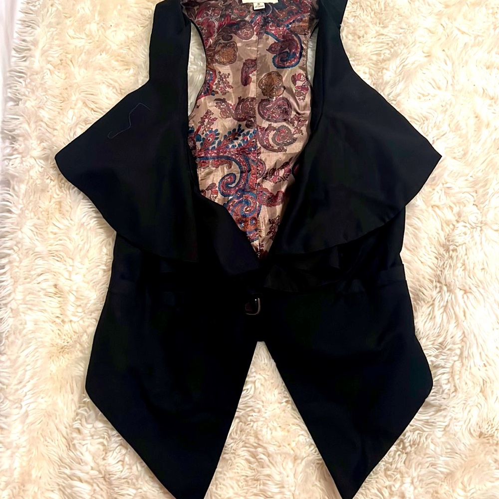 Black vest